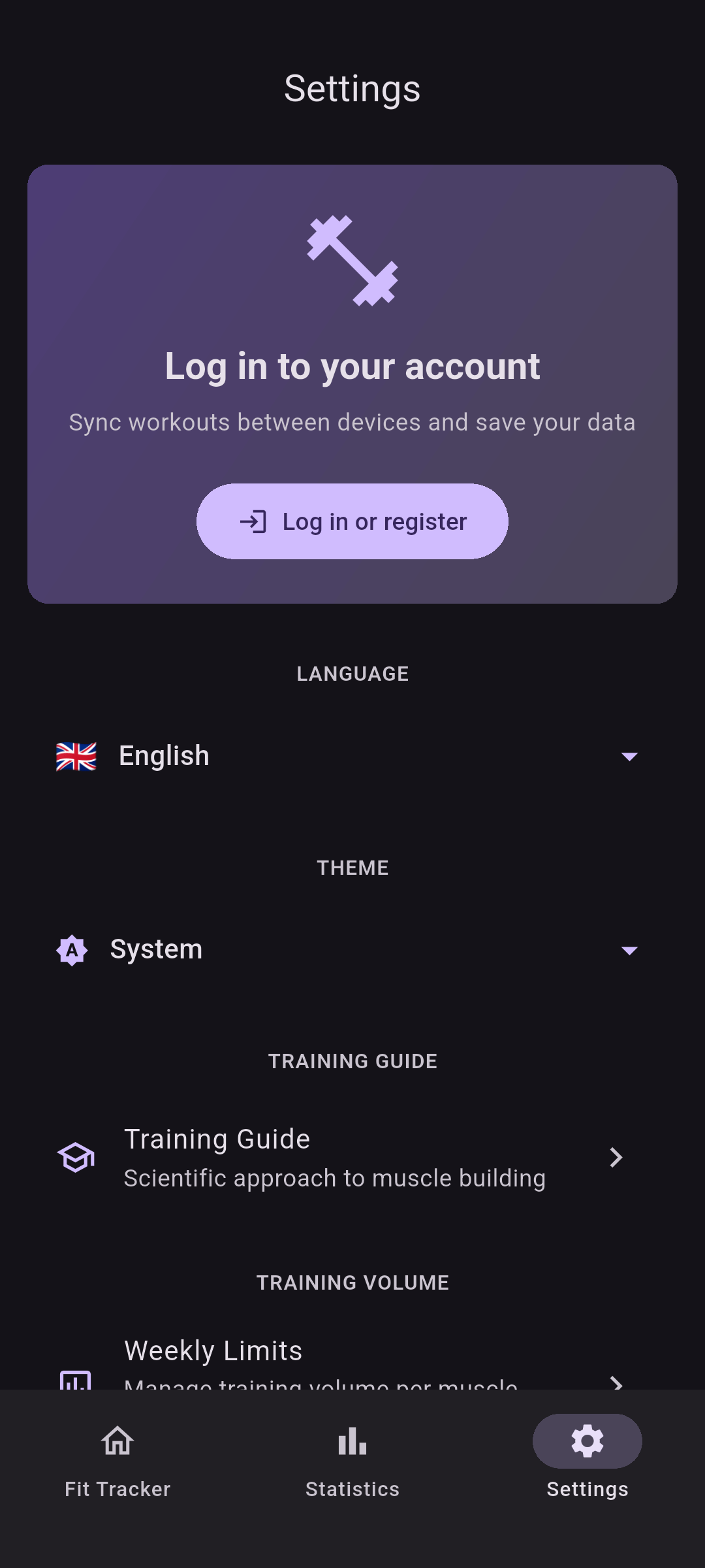 Muscle Map Interface
